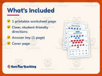 Winter Counting 6-10 Worksheet – Kindergarten Seasons Practice preview 5