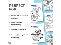 Winter Dot Marker Activities | Fine Motor & Coloring | Preschool preview 4