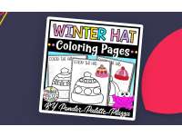 Winter Hat Coloring Pages preview