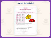 Wisconsin Word Search Worksheet – 3rd Grade States Practice preview 3