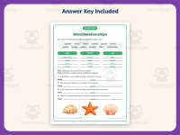 Word Relationships Worksheet – 3rd Grade Adjectives & Nouns Practice preview 3