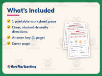 Word Sounds and Syllables Worksheet – 1st Grade Beginning Sounds preview 5