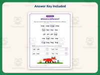 Words Same Different Worksheet – 1st Grade Compare and Contrast preview 3