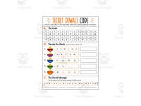 Worksheets for Diwali Activities in Grades 2-3: Reading, Math, Craft preview 4