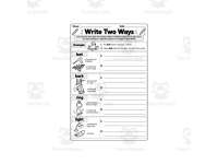 Worksheets with Multiple Meaning Words, Context Clues, and Writing preview 3