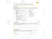 World Geography Emergency Sub Plans - 5 Days No Prep Worksheets preview 4