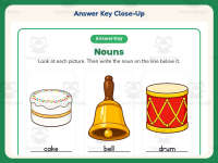 Write the Noun Worksheet – 1st Grade Nouns Practice + Answer Key preview 7