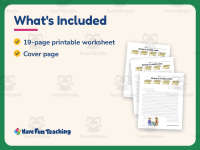 Writing a Letter Worksheet Collection – 1st-4th Grade Lined Paper preview 5