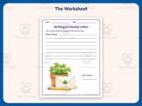 Writing a St Patrick’s Day Letter Worksheet – 2nd Grade Lined Paper preview 2