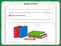 Writing about a Favorite Book Worksheet – 1st Grade Prompts Practice preview 7