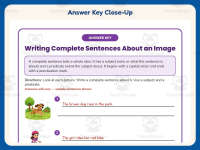 Writing Complete Sentences about an Image Worksheet – 2nd Grade preview 7