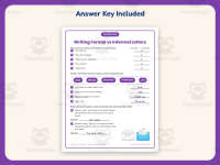 Writing Formal vs. Informal Letters Worksheet – 3rd Grade Prompts preview 3