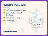 Writing in Verb Forms Worksheet – 3rd Grade Verbs Practice preview 5