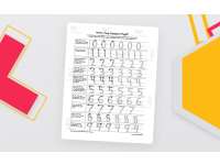Number Tracing Worksheet preview