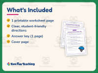 Writing Sentences Safety Tips Worksheet – 1st Grade Prompts Practice preview 5