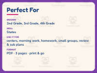 Wyoming Word Search Worksheet – 3rd Grade States Practice + Answer Key preview 6