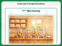 Y Like Candy Reading Comprehension Worksheet – 1st Grade Vowels preview 4