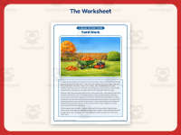 Yard Work Reading Comprehension Worksheet – 5th Grade Practice preview 2
