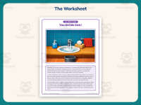 You Got Me Sick Reading Comprehension Worksheet – 4th Grade Human Body preview 2