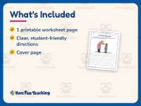 You Write the Story Sick Kid Picture Worksheet – 2nd Grade Practice preview 5