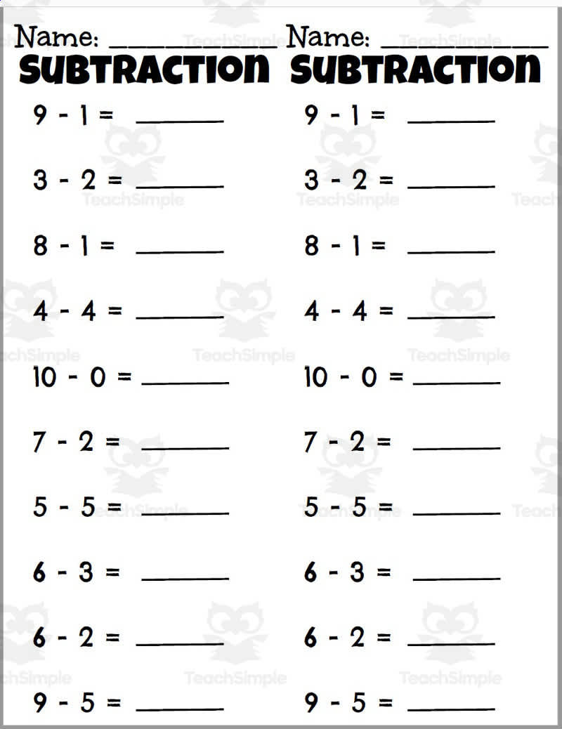 Multiplication Facts Writing | Strip Lines Set 1D by Teach Simple