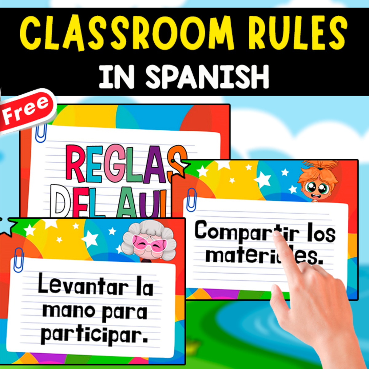 An educational teaching resource from EDITORIAL LAURA EDUCA entitled 11 RULES OF CLASSROOM | IN SPANISH downloadable at Teach Simple.