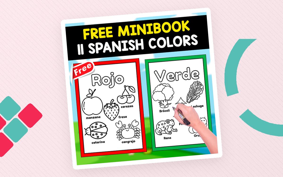 An educational teaching resource from EDITORIAL LAURA EDUCA entitled 11 SPANISH COLORS | COLORING MINIBOOK downloadable at Teach Simple.