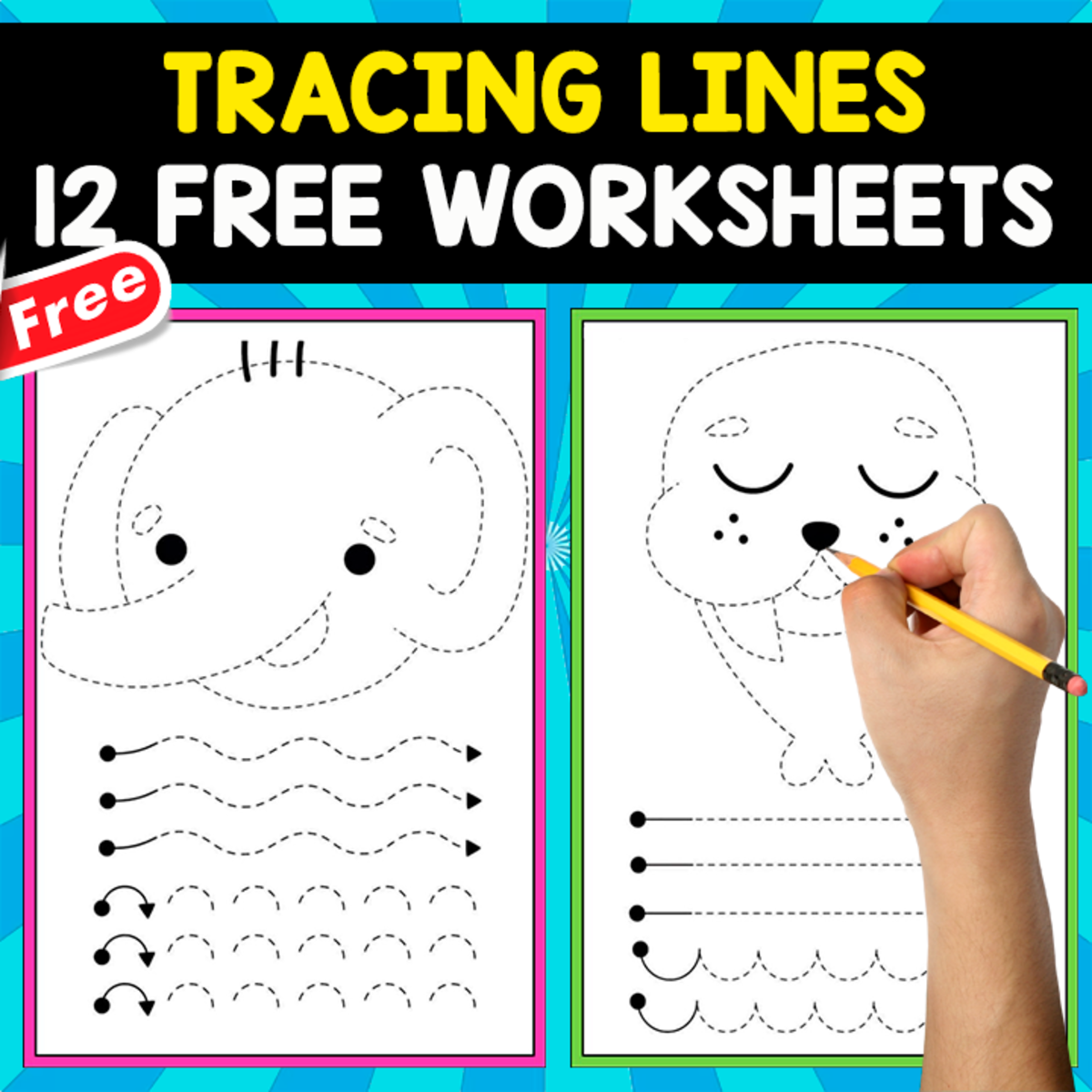 An educational teaching resource from EDITORIAL LAURA EDUCA entitled 12 FREE IMAGES FOR TRACING | FREE MINIBOOK downloadable at Teach Simple.