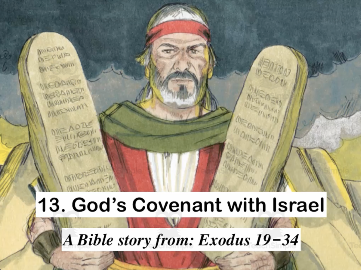 An educational teaching resource from Audio Memory entitled 13. "God's Covenant with Israel" Bible Song downloadable at Teach Simple.