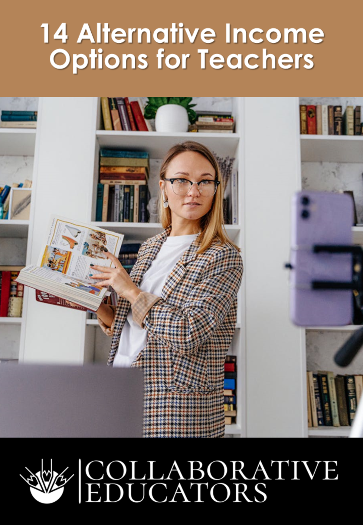 An educational teaching resource from Bright Classroom Ideas Marketplace entitled 14 Alternative Income Options for Teachers downloadable at Teach Simple.
