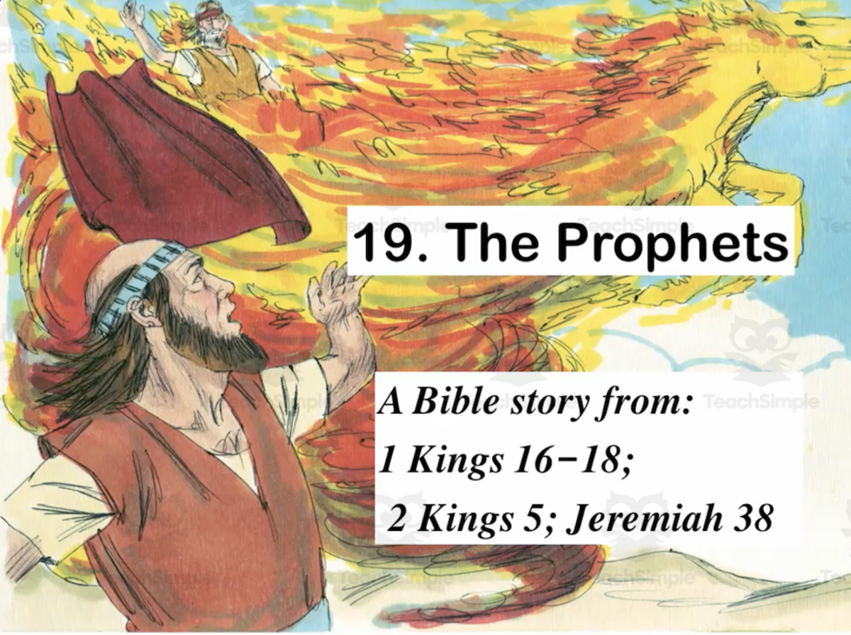 An educational teaching resource from Audio Memory entitled 19. "The Prophets" Bible Song downloadable at Teach Simple.