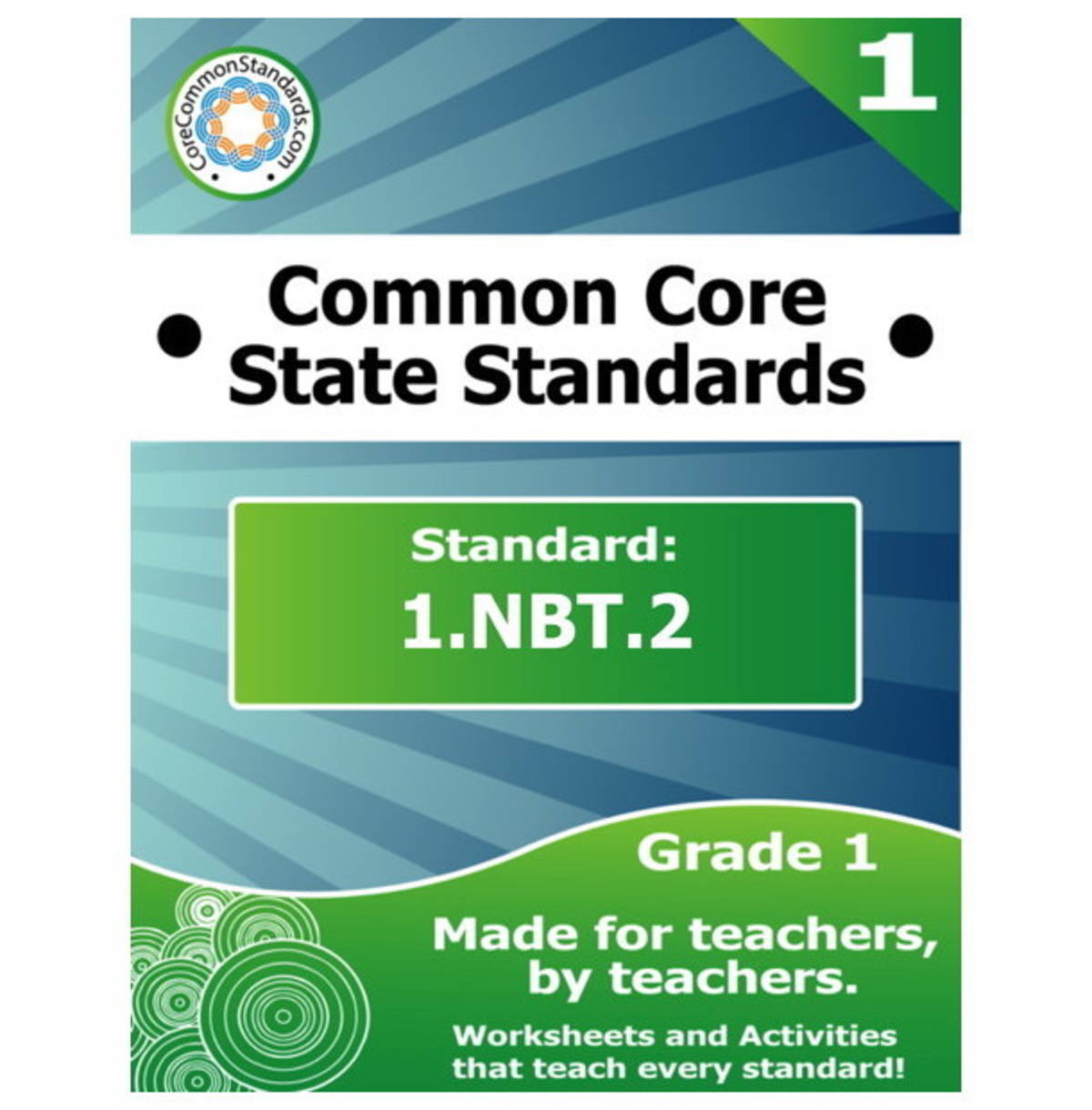 An educational teaching resource from Have Fun Teaching entitled 1.NBT.2 First Grade Common Core Lesson downloadable at Teach Simple.