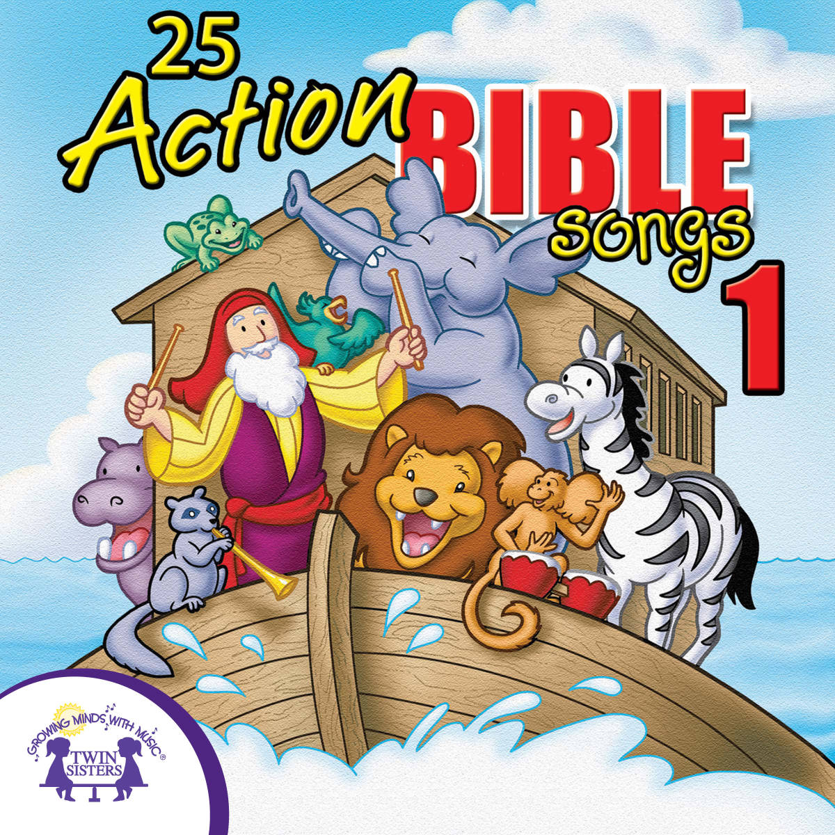 An educational teaching resource from Twin Sisters Digital Media entitled 25 Action Bible Songs 1 downloadable at Teach Simple.