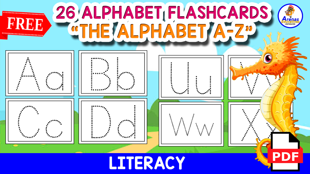 An educational teaching resource from EDITORIAL LAURA EDUCA entitled 26 DOTS ALPHABET FLASHCARDS | BLACK AND WHITE downloadable at Teach Simple.