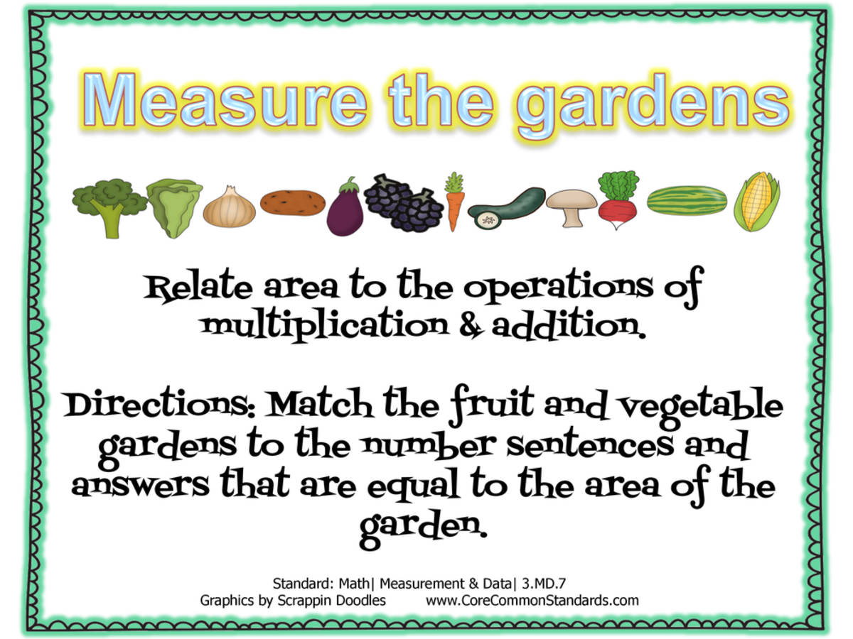 An educational teaching resource from Have Fun Teaching entitled 3.MD.7 Common Core Activity downloadable at Teach Simple.
