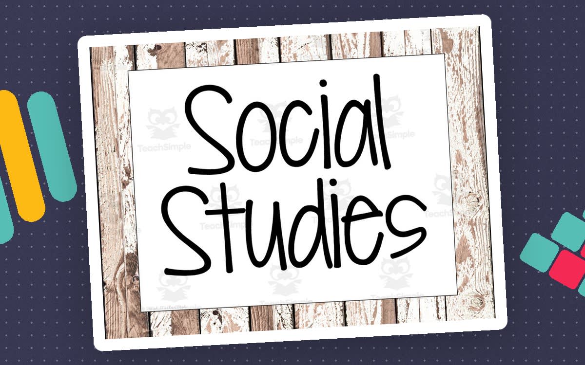An educational teaching resource from Sarah Miller Tech entitled 4th Grade Georgia Social Studies Standards downloadable at Teach Simple.