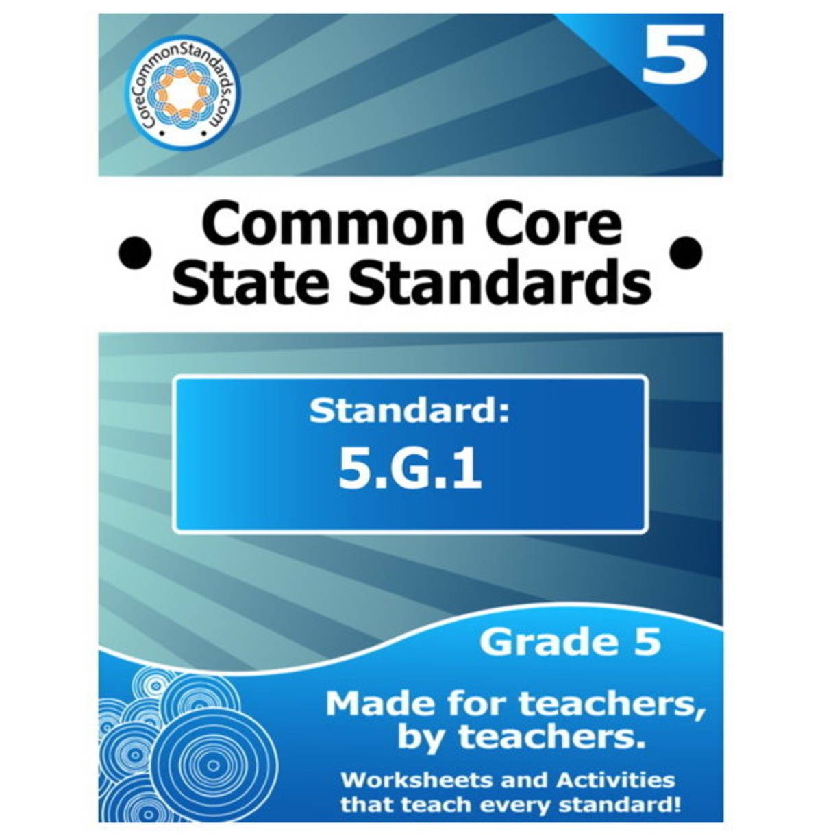 An educational teaching resource from Have Fun Teaching entitled 5.G.1 Fifth Grade Common Core Lesson downloadable at Teach Simple.