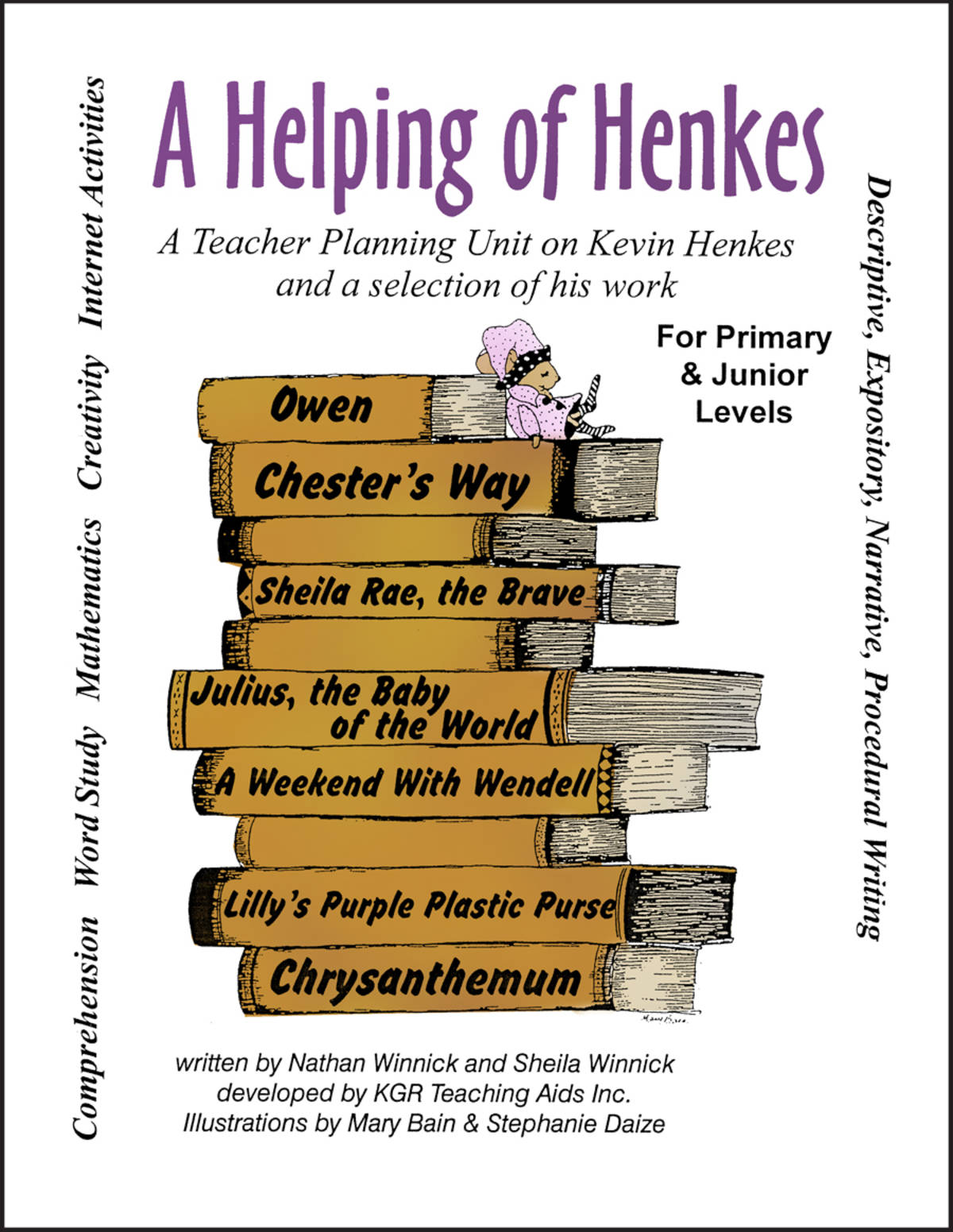 An educational teaching resource from Classroom Complete Press entitled A HELPING OF HENKES Gr. 2-4 downloadable at Teach Simple.