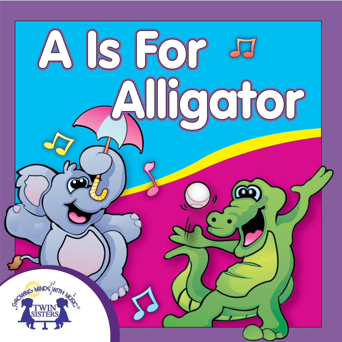 An educational teaching resource from Twin Sisters Digital Media entitled A Is For Alligator - Audiobook downloadable at Teach Simple.