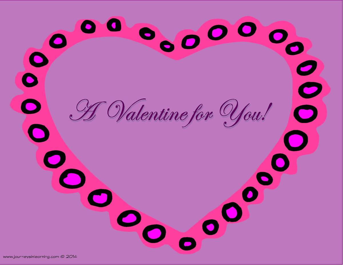 An educational teaching resource from Journeys In Learning entitled A Valentine For You! downloadable at Teach Simple.