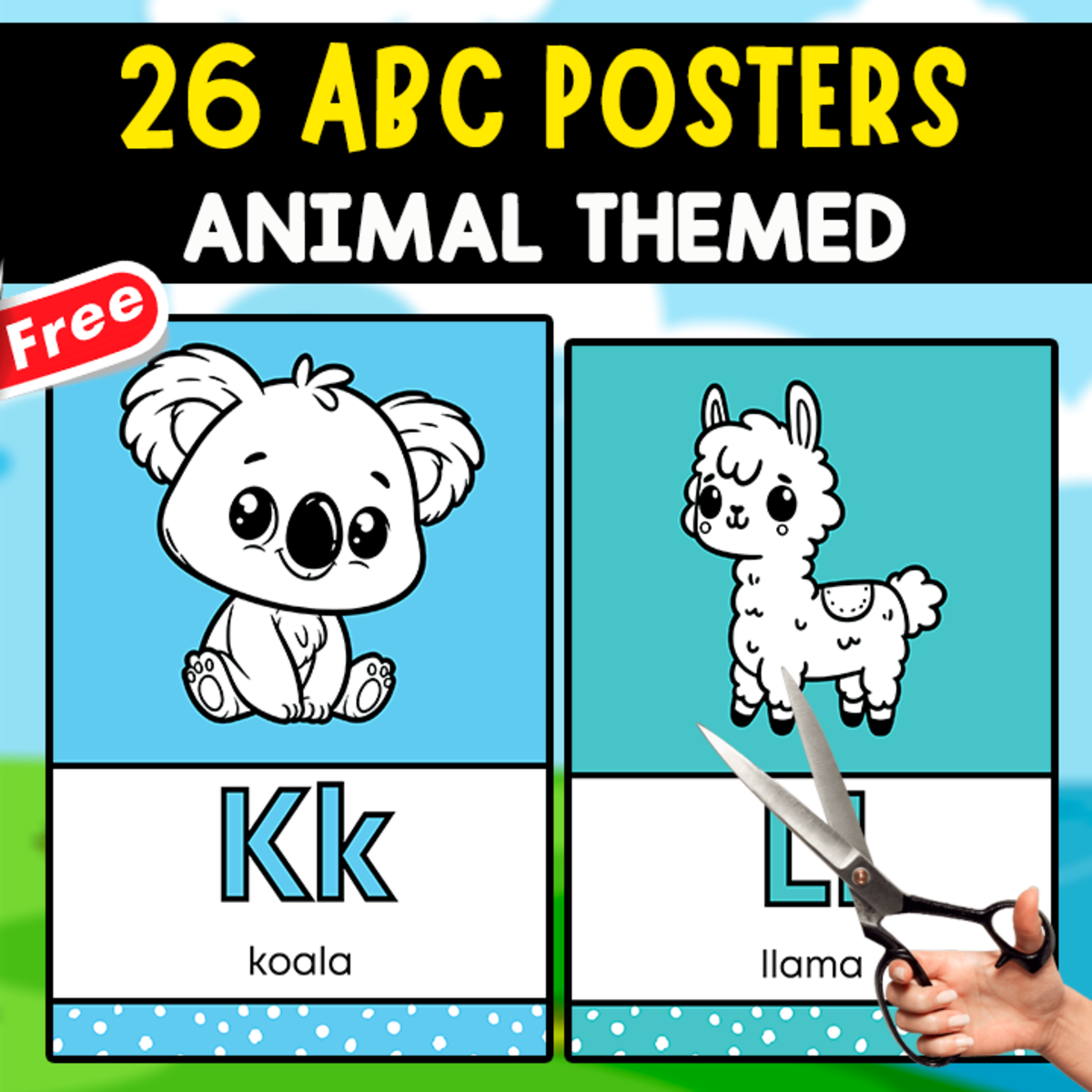 An educational teaching resource from EDITORIAL LAURA EDUCA entitled ABC MINIBOOK | 26 POSTERS OF THE ALPHABET downloadable at Teach Simple.