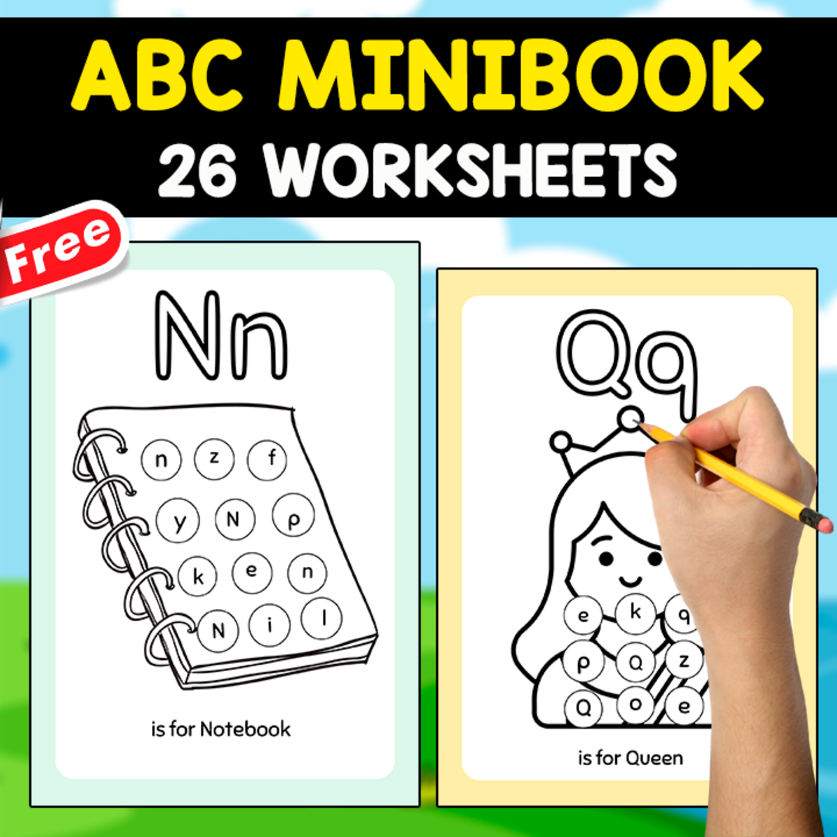 An educational teaching resource from EDITORIAL LAURA EDUCA entitled ABC WORKSHEETS | FIND THE LETTER downloadable at Teach Simple.