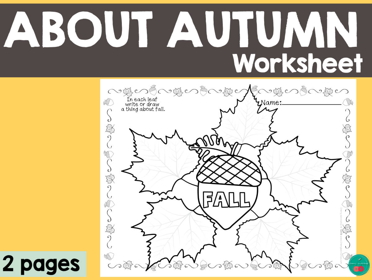 An educational teaching resource from Cherry Workshop entitled About Autumn downloadable at Teach Simple.