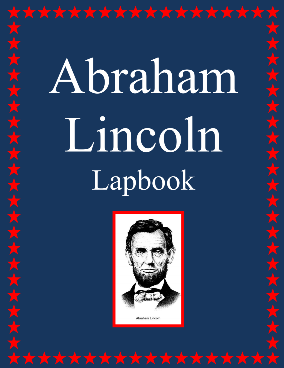 An educational teaching resource from Creative Learning Connection entitled Abraham Lincoln Lap book downloadable at Teach Simple.