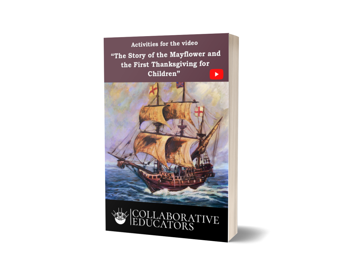An educational teaching resource from Bright Classroom Ideas Marketplace entitled Activities for the video “The Story of the Mayflower" downloadable at Teach Simple.