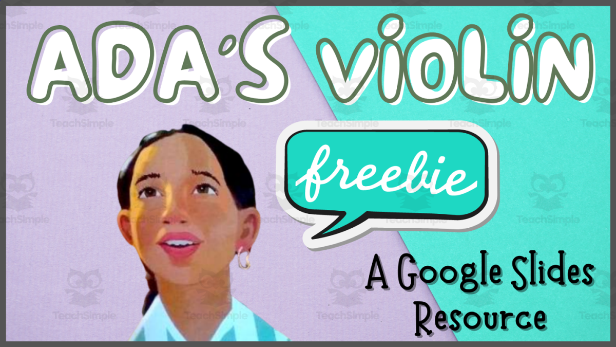 An educational teaching resource from Magic of Music Ed entitled Ada's Violin - Google Slides FREEBIE for Elementary Music! downloadable at Teach Simple.