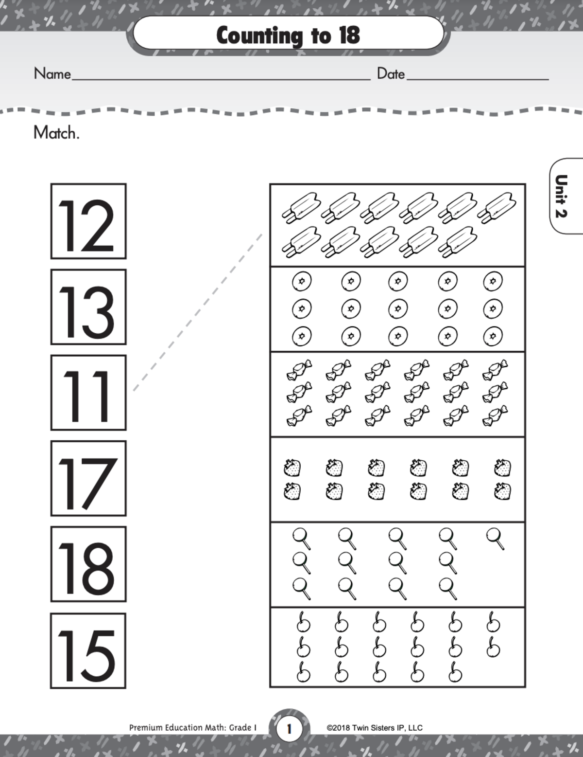 An educational teaching resource from Twin Sisters Digital Media entitled Addition and Subtraction Facts 1-18 Printable Workbook downloadable at Teach Simple.