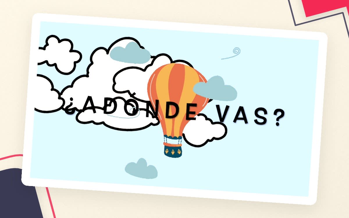 An educational teaching resource from Mi Camino Spanish entitled ¿Adónde Vas? (Spanish Locations Vocabulary) NEW Video! downloadable at Teach Simple.