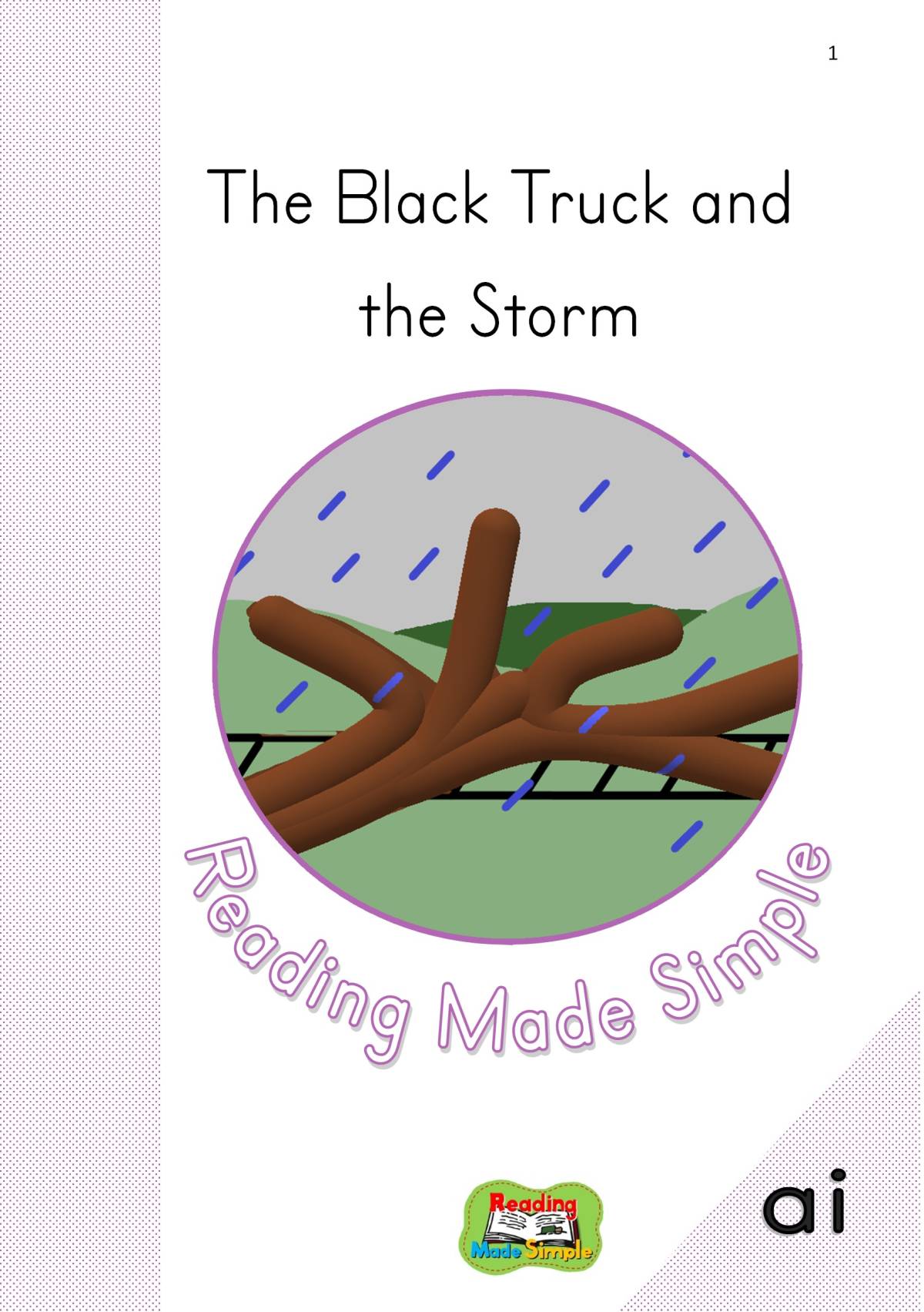 An educational teaching resource from Lilibette's Resources entitled ai Decodable Reading Book Level 1: 32 downloadable at Teach Simple.