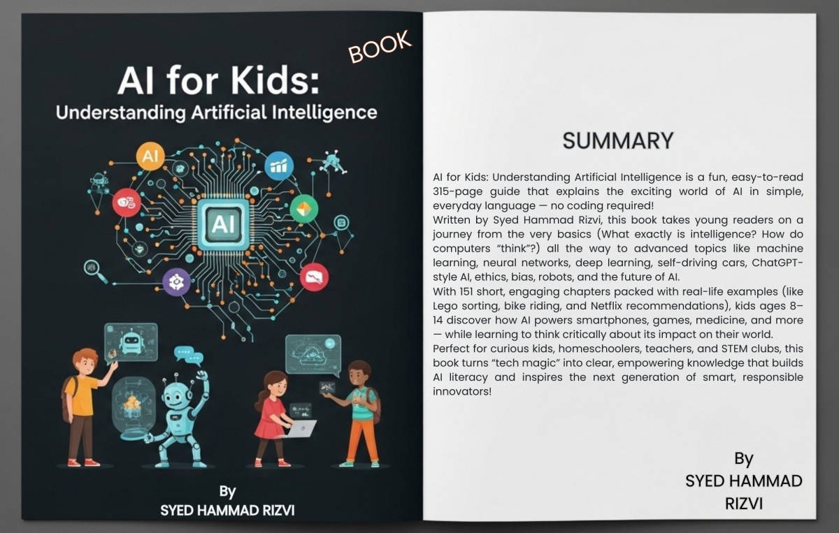 An educational teaching resource from Creative Book Store entitled AI for Kids: Understanding Artificial Intelligence Book downloadable at Teach Simple.
